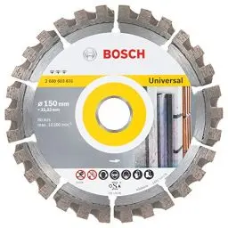 Produktbild: Bosch Accessories Bosch Professional Diamanttrennscheibe Best für Universal, 150 x 22,23 x 2,4 x 12 mm, 2608603631