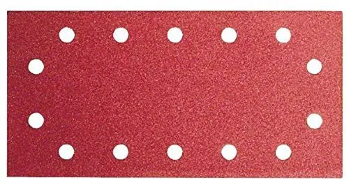 Produktbild: Bosch 2609256B21 DIY Schleifblatt 115 x 230 mm, G80, 14 Löcher, Klett (10)