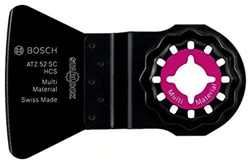 Produktbild: Bosch Home and Garden Schaber starr für Multifunktionswerkzeuge Starlock (ATZ 52 SC), Schwarz, 26 x 52 mm, 2609256954
