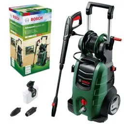 Produktbild: Bosch AdvancedAquatak 140 Hochdruckreiniger - 2100 Watt, 140 bar, 450 l/h, vielseitige Reinigungsmöglichkeiten, Aufbewahrungsfach, inkl. Zubehör