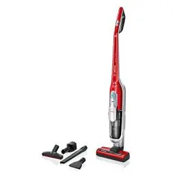 Produktbild: Bosch Akku-Staubsauger Athlet ProAnimal BBH7PET, Tierhaar-Staubsauger, beutellos, Hygiene-Filter, ideal für Tierhaare, hohe Saugleistung, Lange Laufzeit, Fugendüse, alle Bodenarten, rot