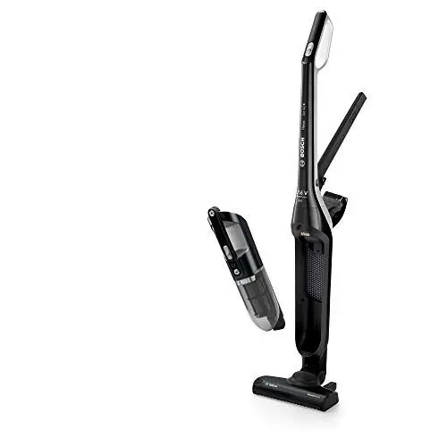 Produktbild: Bosch Akku-Staubsauger Flexxo 2in1 Serie 4 BBH32101, kabelloser Handstaubsauger, beutellos, hohe Saugleistung, Lange Laufzeit, Kurze Ladezeit, Fugendüse, alle Bodenarten, schwarz