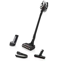Produktbild: Bosch Akku-Staubsauger Unlimited Gen2 Serie 8 BKS8214W, beutellos, bis 45 Min Laufzeit, austauschbarer Akku, LED-Beleuchtung, automatische Anpassung an alle Bodenarten, XXL-Polsterdüse, weiß