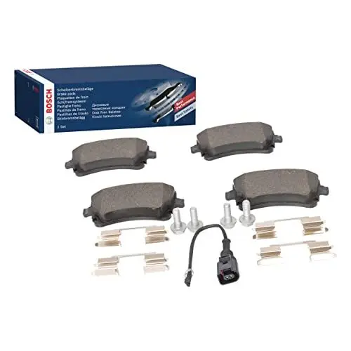 Produktbild: Bosch Automotive BP1018 Bremsbeläge - Hinterachse - ECE-R90 Zertifizierung - vier Bremsbeläge pro Set, black (0 986 494 583)