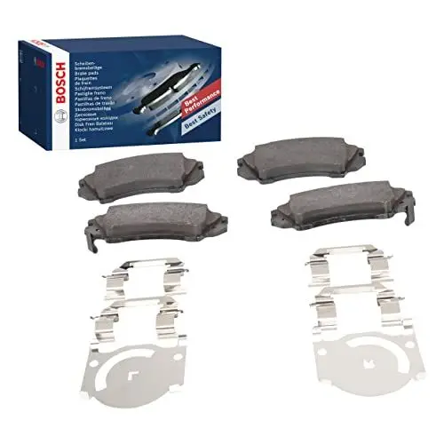 Produktbild: Bosch Automotive BP1187 Bremsbeläge - Vorderachse - ECE-R90 Zertifizierung - vier Bremsbeläge pro Set, 0 986 494 609, black