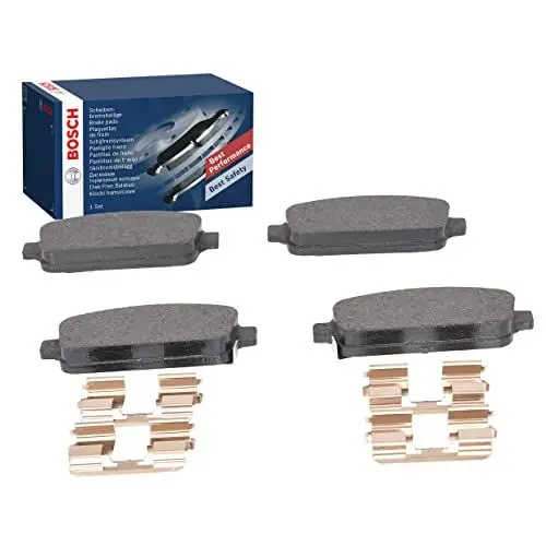 Produktbild: Bosch Automotive BP1357 Bremsbeläge - Hinterachse - ECE-R90 Zertifizierung - vier Bremsbeläge pro Set, black, 0 986 494 634