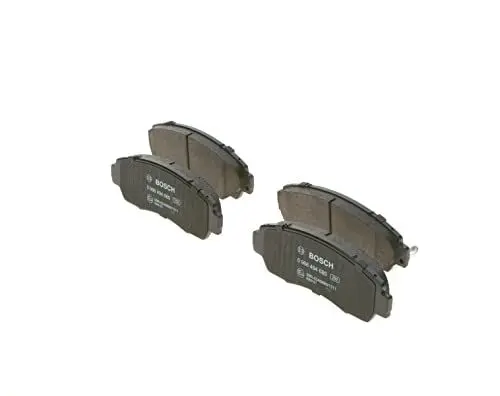 Produktbild: Bosch BP1680 Bremsbeläge - Vorderachse - ECE-R90 Zertifizierung - vier Bremsbeläge pro Set