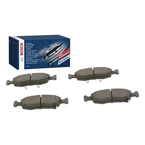 Produktbild: Bosch Automotive BP1682 Bremsbeläge - Vorderachse - ECE-R90 Zertifizierung - vier Bremsbeläge pro Set, 0 986 494 687, black