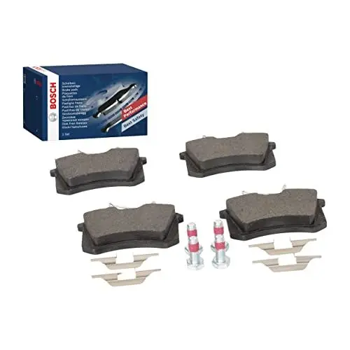 Produktbild: BOSCH Bremsbeläge Satz Bremsklötze Bremssteine Set Hinten | Low-Metallic 0 986 494 621