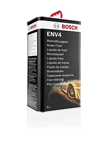 Produktbild: Bosch Bremsflüssigkeit ENV4, 1 L - für alle modernen Fahrzeuge mit ABS- und ESP-Bremssystemen - OE-Qualität - kompatibel mit DOT3, 4 und 4 (HP/LV)