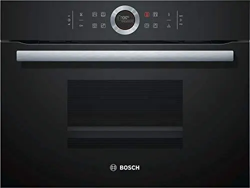 Produktbild: Bosch CDG634AB0 Serie 8 Dampfgarer, 45 x 60 cm, 1,3 L Wassertank, AutoPilot 20 20 Automatikprogramme, TFT-Touchdisplay, intuitiver Bedienring, SoftClose und SoftOpen, Leeranzeige Wassertank