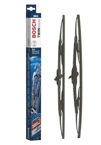 Produktbild: Bosch Scheibenwischer Twin Spoiler 584S, Länge: 530mm/475mm – Set für Frontscheibe