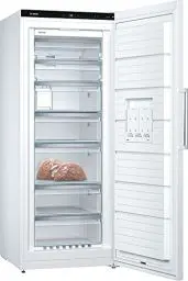 Produktbild: Bosch GSN54AWCV Serie 6 XXL-Gefrierschrank, 176 x 70 cm extra breit, 327 L, NoFrost nie wieder abtauen, LED-Beleuchtung gleichmäßige Ausleuchtung, BigBox Platz für großes Gefriergut, Weiß