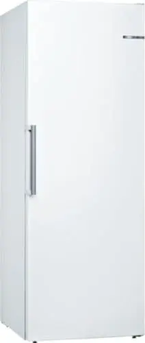 Produktbild: Bosch GSN58AWDV Serie 6 XXL-Gefrierschrank, 191 x 70 cm extra breit, 365 L, NoFrost nie wieder abtauen, LED-Beleuchtung gleichmäßige Ausleuchtung, BigBox Platz für großes Gefriergut, Weiß