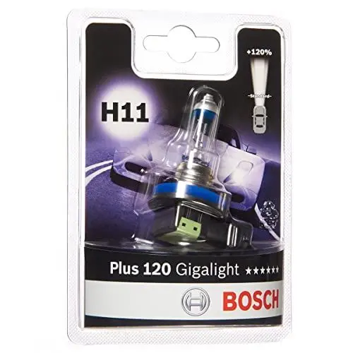 Produktbild: Bosch H11 Plus 120 Gigalight Fahrzeuglampe 12V 55W PGJ19-2 (1 Stück)