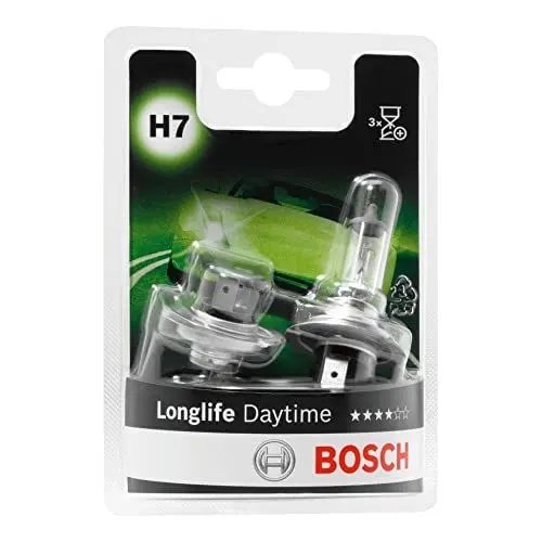 Produktbild: Bosch H7 Longlife Fahrzeuglampe 12V 55W PX26d (2 Stück)