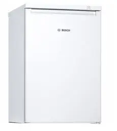 Produktbild: Bosch Hausgeräte GTV15NWEA Serie 2 Mini-Gefrierschrank, 85 x 56 cm, 82 L, 3 transparente Gefriergutschubladen, Weiß