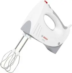 Produktbild: Bosch Hausgeräte MFQ3540 Handrührer, Grau, Weiß, 7,7 cm l x 20,1 cm w x 14,1 cm h