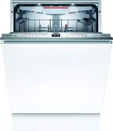Produktbild: Bosch Hausgeräte SBV6ZCX49E Serie 6 Smarter XXL-Geschirrspüler vollintegriert, 60 cm breit, bis 92,5 cm extra hoch, Besteckschublade, Silence Programm besonders leise, Edelstahl
