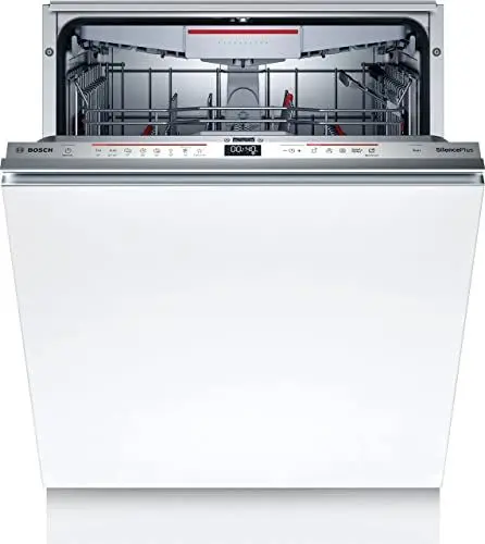 Produktbild: Bosch SMD6ECX57E Serie 6 Smarter Geschirrspüler Vollintegriert, 266 kWh pro Jahr, Made in Germany, Besteckschublade, Super Silence, Efficient Dry, Silence Plus 42 dB, Time Light