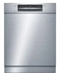 Produktbild: Bosch Hausgeräte SMU4HCS48E Serie 4 Smarter Geschirrspüler Unterbau, 60 cm breit, Besteckschublade, Silence Programm besonders leise, Extra Trocknen auf Knopfdruck, Edelstahl