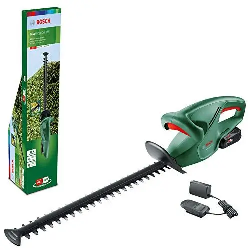 Produktbild: Bosch Akku Heckenschere EasyHedgeCut 18-45 (1 Akku 2,0 Ah, 18-Volt-System, Messerlänge 45 cm, im Karton)