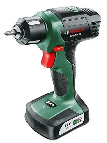 Produktbild: Bosch Akkuschrauber EasyDrill 12 (Akku, Ladegerät, Schrauberbit, Softcase (12 V, 1,5 Ah, 20 mm Bohr-Ø in Holz))