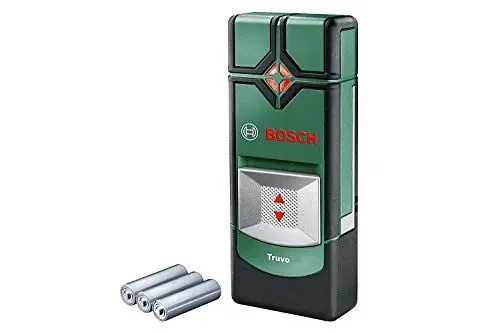 Produktbild: Bosch Home and Garden Bosch Ortungsgerät Truvo (für Metall & stromführende Leitungen in 70/50 mm Erfassungstiefe·· Kartoninhalt: Truvo, 3x AAA Batterien), Grün, 0603681200