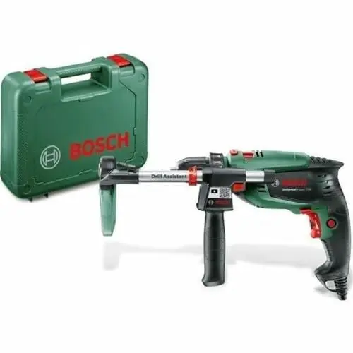 Produktbild: Bosch Schlagbohrmaschine UniversalImpact 700 DA (Bohrassistent, Zusatzhandgriff, Tiefenanschlag, Koffer, 700 Watt)