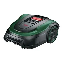 Produktbild: Bosch Rasenmäher Roboter Indego S+ 500 (mit 18V Akku und App-Funktion, Ladestation enthalten, Schnittbreite 19 cm, für Rasenflächen bis 500 m², im Karton)