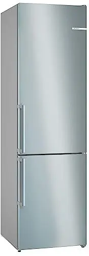 Produktbild: Bosch KGN39VIBT Serie 4 Kühl-Gefrier-Kombination, 203 x 60 cm, 260 L Kühlen + 103 L Gefrieren, VitaFresh XXL längere Frische, NoFrost nie wieder abtauen, LED-Beleuchtung gleichmäßige Ausleuchtung