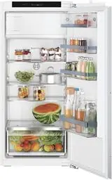 Produktbild: Bosch KIL42VFE0 Serie 4, Einbau-Kühlschrank mit Gefrierfach, 122.5 x 56 cm, Flachscharnier, 172 L Kühlen + 15 L Gefrieren, FreshSense - für konstante Innentemperatur, Super Cooling, Multibox XXL, LED
