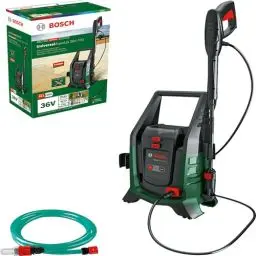 Produktbild: Bosch Kabelfreier und mobiler Hochdruckreiniger UniversalAquatak 36V-100 im Set (für die Reinigung zu Hause oder unterwegs·· 36-Volt-System·· bis zu 45 min Laufzeit·· Selbstansaugkit·· ohne Akku)
