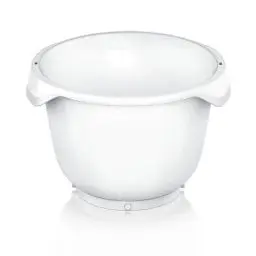 Produktbild: Bosch Kunststoff-Schüssel MUZ9KR1, 5,5 Liter, max. Teigmenge 3,5 kg, praktische Griffe, spülmaschinenfest, passend für Küchenmaschine Serie 8