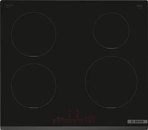Produktbild: Bosch PIE631HB1E Induktionskochfeld, Serie 6, 4 Kochfelder, 60 cm, Schwarz