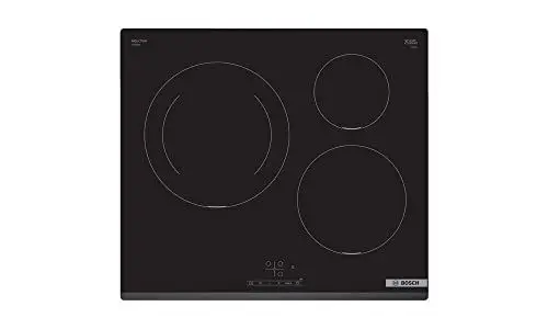 Produktbild: Bosch PUJ631BB5E TouchSelect Induktionskochfeld, 60 cm, 3 Zonen, 28 cm, schwarz