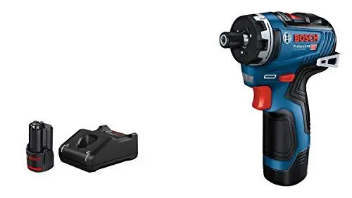Produktbild: Bosch Professional 12V System Akku Bohrschrauber GSR 12V-35 HX (inkl. 2x Akku GBA 12V 3.0Ah, Schnellladegerät GAL 12V-40, L-BOXX-Einlage, 1x Gürtelclip, 1x Bithalter)