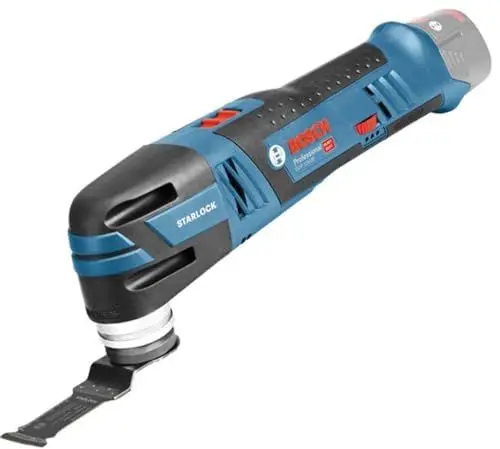 Produktbild: Bosch Professional 12V System Akku Multi-Cutter GOP 12V-28 (Leerlaufschwingzahl: 5000–20000 min-1, inkl. 1x Starlock BIM Tauchsägeblatt, ohne Akku/ Ladegerät)