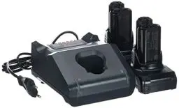 Produktbild: Bosch Professional 12V System Akku Starter-Set: 2x GBA 12V 6.0Ah Akku + Schnellladegerät GAL 12V-40