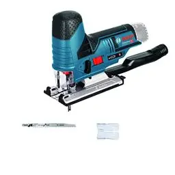 Produktbild: Bosch Professional 12V System Akku Stichsäge GST 12V-70 (Schnitttiefe in Holz: 70mm, inkl. 2x Sägeblatt, Gleitschuh, Spanreißschutz, ohne Akku/ Ladegerät)