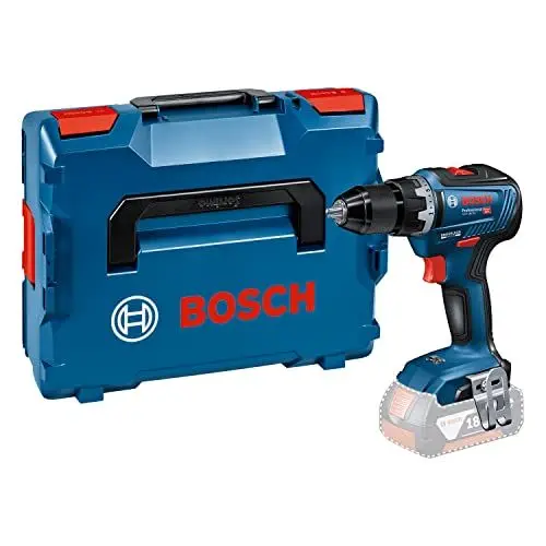 Produktbild: Bosch Professional 18V System Akku Bohrschrauber GSR 18V-55 (max. Drehmoment 55 Nm, 1.800 min⁻¹, inkl. L-BOXX, ohne Akku/ Ladegerät)
