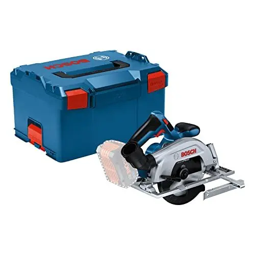 Produktbild: Bosch Professional 18V System Akku Kreissäge GKS 18V 57-2 (165mm Sägeblatt, 57 mm Schnitttiefe, inkl. L-BOXX, ohne Akku/ Ladegerät)