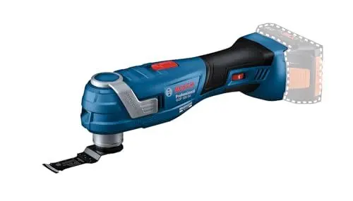 Produktbild: Bosch Professional 18V System Akku Multi-Cutter GOP 18V-34 (bürstenloser Motor, Vibration Control, 180mm schlanker Griff, inkl. 1x Sägeblatt, ohne Akku/ Ladegerät)