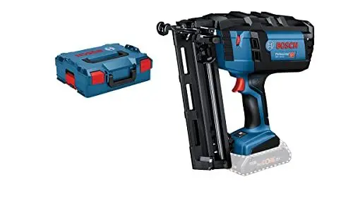 Produktbild: Bosch Professional 18V System Akku Nagler GNH 18V-64 M (max. Nagel-Ø 1,6 mm, Nagellänge 64 mm, inkl. L-BOXX, ohne Akku/ Ladegerät)