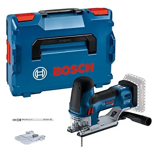 Produktbild: Bosch Professional 18V System Akku Stichsäge GST 18V-155 SC ( mit Stabform, Akkus und Ladegerät nicht im Lieferumfang enthalten, L-BOXX)