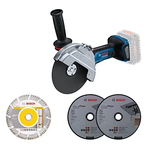 Produktbild: Bosch Professional 18V System Akku Winkelschleifer GWS 18V-180 PC (230mm Schnitttiefe, ohne Akku/ Ladegerät)