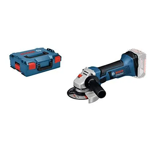 Produktbild: Bosch Professional 18V System Akku Winkelschleifer GWS 18-125 V-LI (Leerlaufdrehzahl: 10.000 min-1, Scheiben-Ø: 125 mm, ohne Akkus und Ladegerät, in L-BOXX)