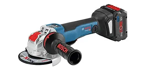 Produktbild: Bosch Professional 18V System Akku Winkelschleifer GWX 18V-10 PSC mit X-LOCK (Scheiben-Ø: 125mm, inkl. Schutzhaube, Zusatzhandgriff, Trennschutzhaube, Einlage, L-BOXX, ohne Akku/ Ladegerät)