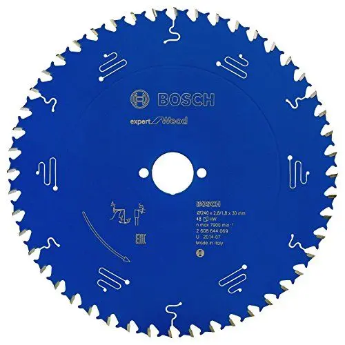 Produktbild: Bosch Accessories Professional 1x Kreissägeblatt Expert for Wood (Holz, Sägeblatt Ø 240 x 30 x 2,8 mm, 48 Zähne, Zubehör Kreissäge)