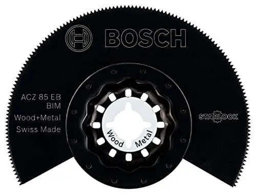 Produktbild: Bosch Professional 1x Segmentsägeblatt ACZ 85 EB Wood and Metal (für Holz und Metall, 85 mm, Zubehör Multifunktionswerkzeug)